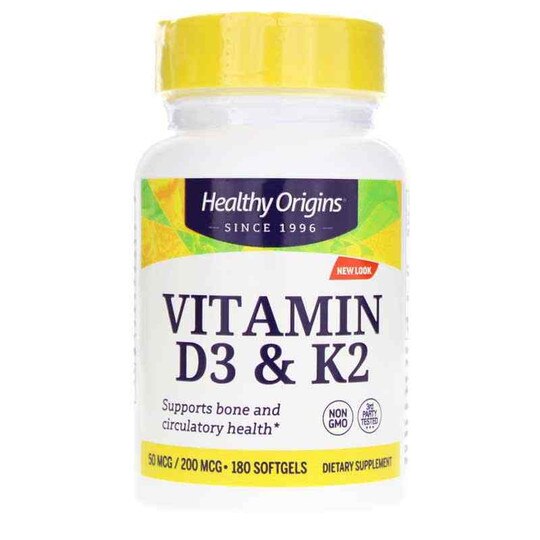 Vitamin D3 & K2, HLO
